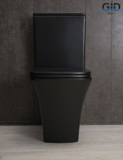 Унитаз напольный Gid Tn2184Bm 62252Y черный матовый 62.5x37x83